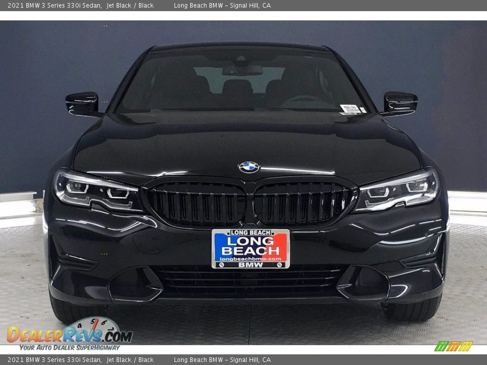 2021 BMW 3 Series 330i Sedan Jet Black / Black Photo #2