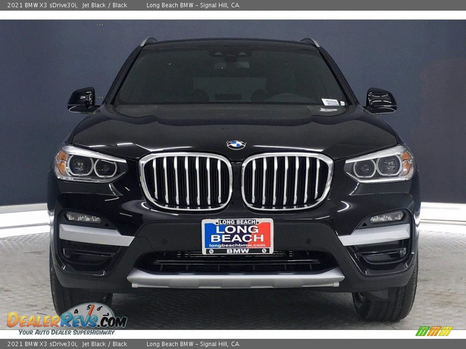 2021 BMW X3 sDrive30i Jet Black / Black Photo #2