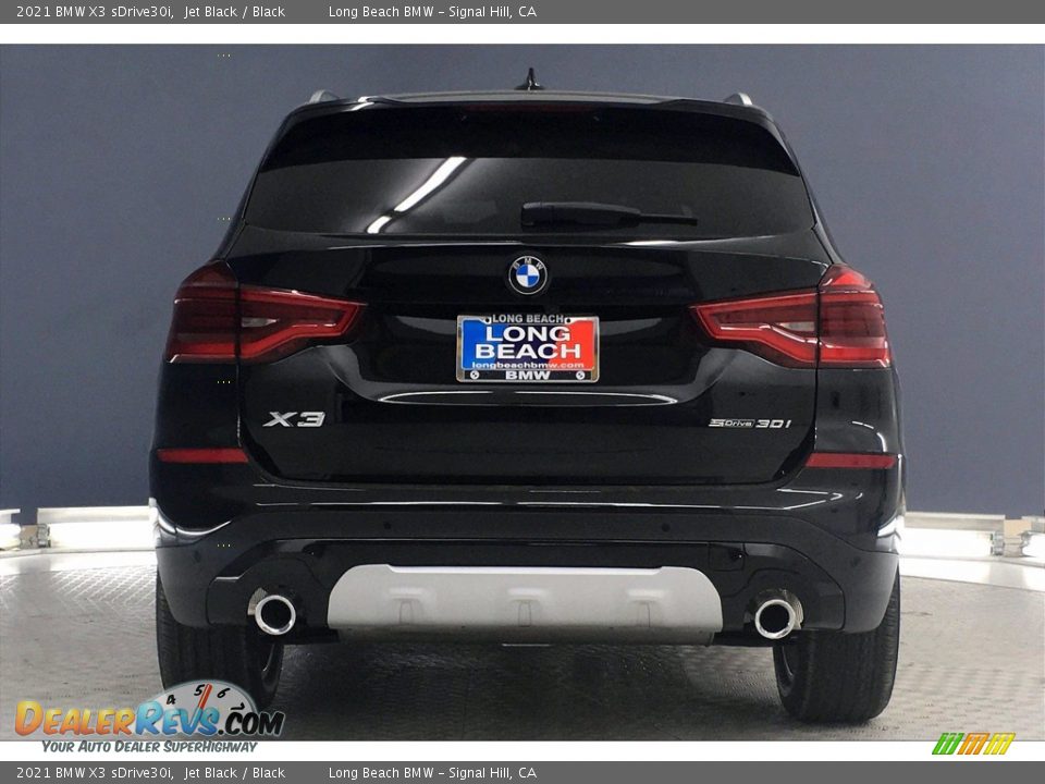 2021 BMW X3 sDrive30i Jet Black / Black Photo #4