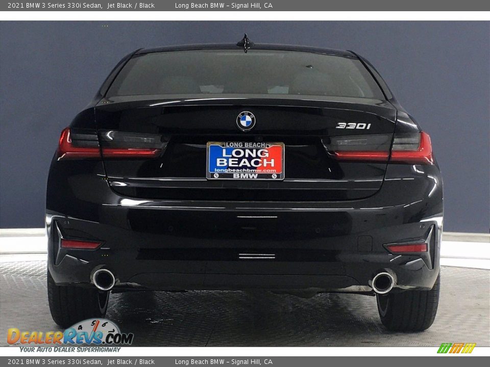 2021 BMW 3 Series 330i Sedan Jet Black / Black Photo #4