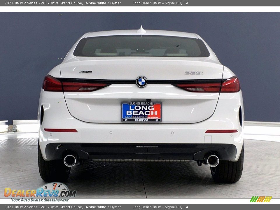 2021 BMW 2 Series 228i xDrive Grand Coupe Alpine White / Oyster Photo #4