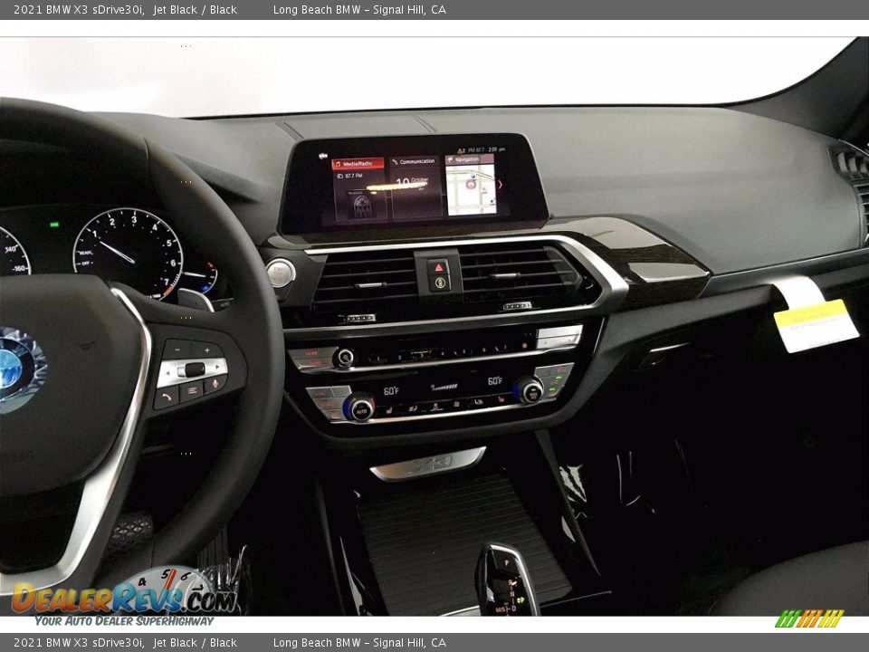 2021 BMW X3 sDrive30i Jet Black / Black Photo #6