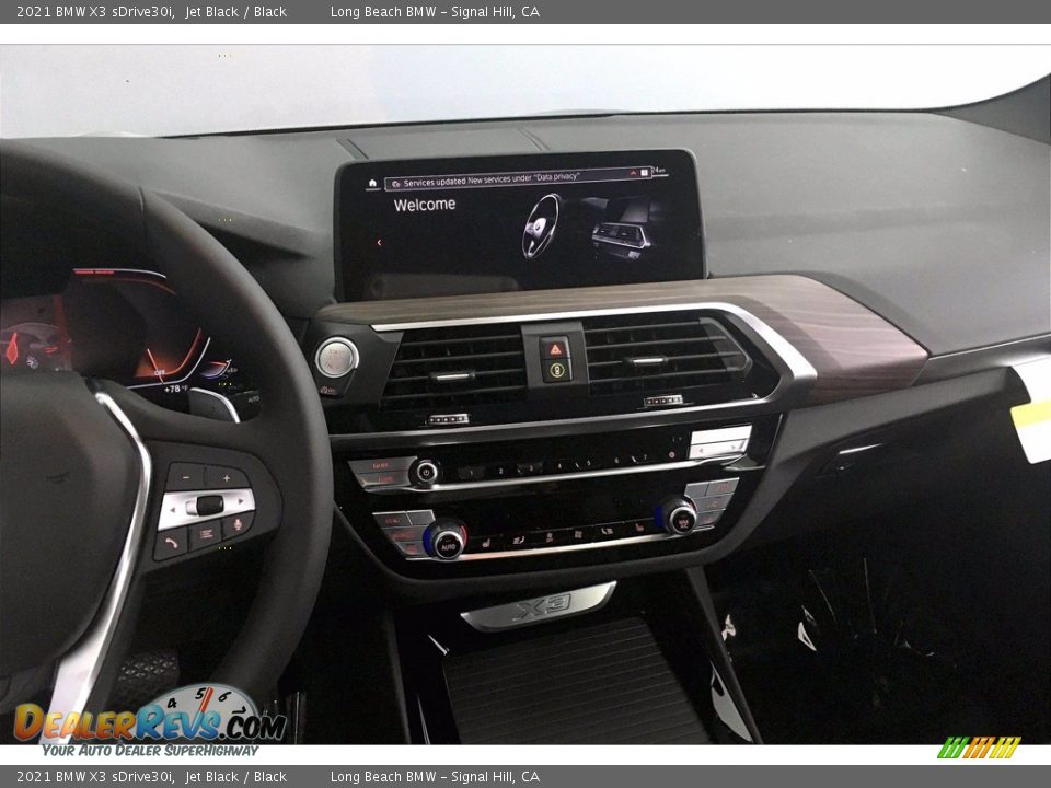 2021 BMW X3 sDrive30i Jet Black / Black Photo #6