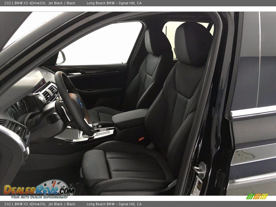 Front Seat of 2021 BMW X3 sDrive30i Photo #9