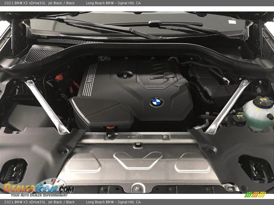 2021 BMW X3 sDrive30i Jet Black / Black Photo #10