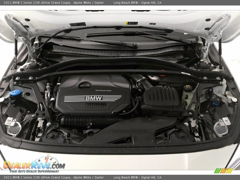 2021 BMW 2 Series 228i xDrive Grand Coupe 2.0 Liter DI TwinPower Turbocharged DOHC 16-Valve VVT 4 Cylinder Engine Photo #10