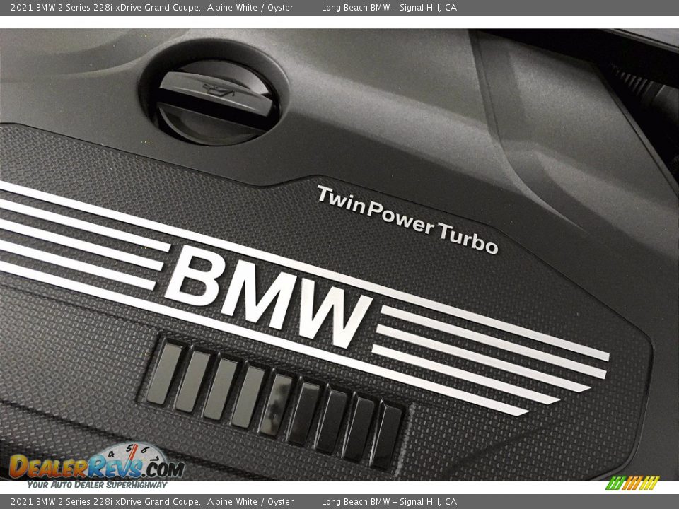2021 BMW 2 Series 228i xDrive Grand Coupe Alpine White / Oyster Photo #11