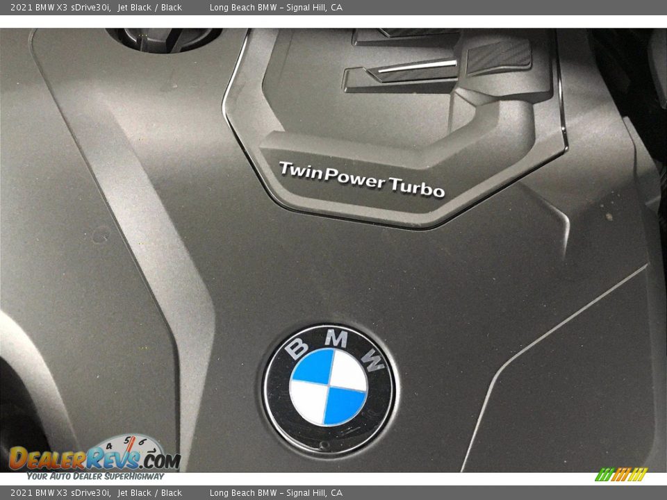 2021 BMW X3 sDrive30i Jet Black / Black Photo #11