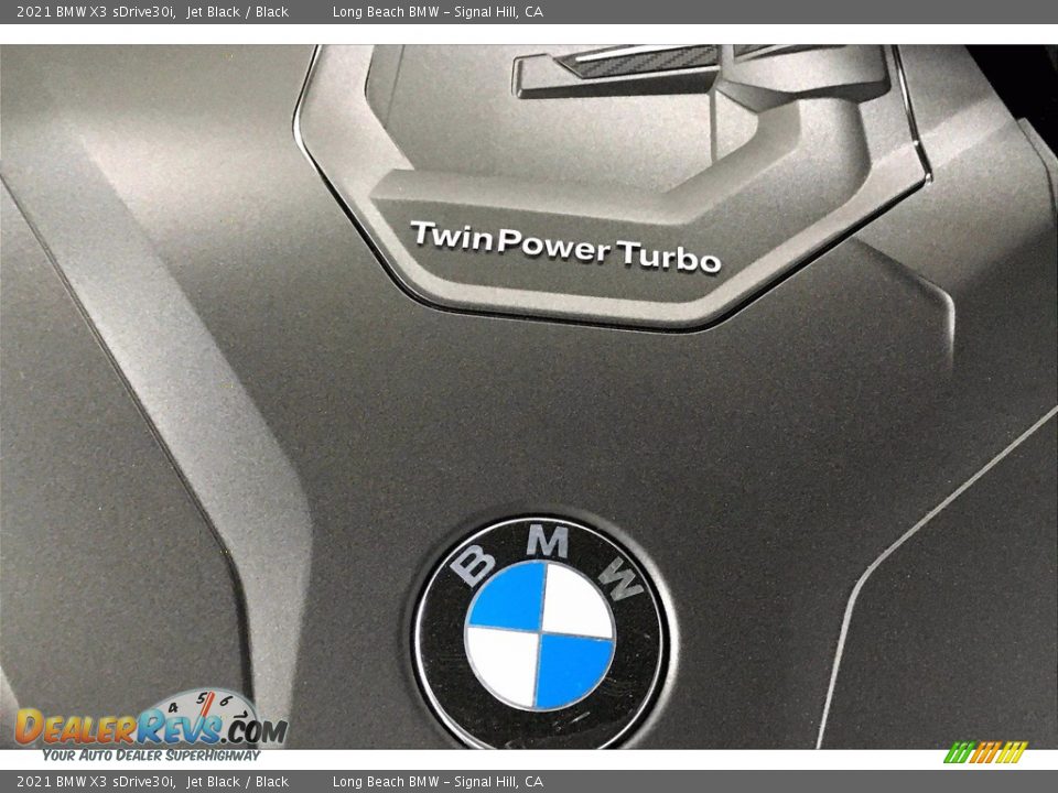 2021 BMW X3 sDrive30i Jet Black / Black Photo #11