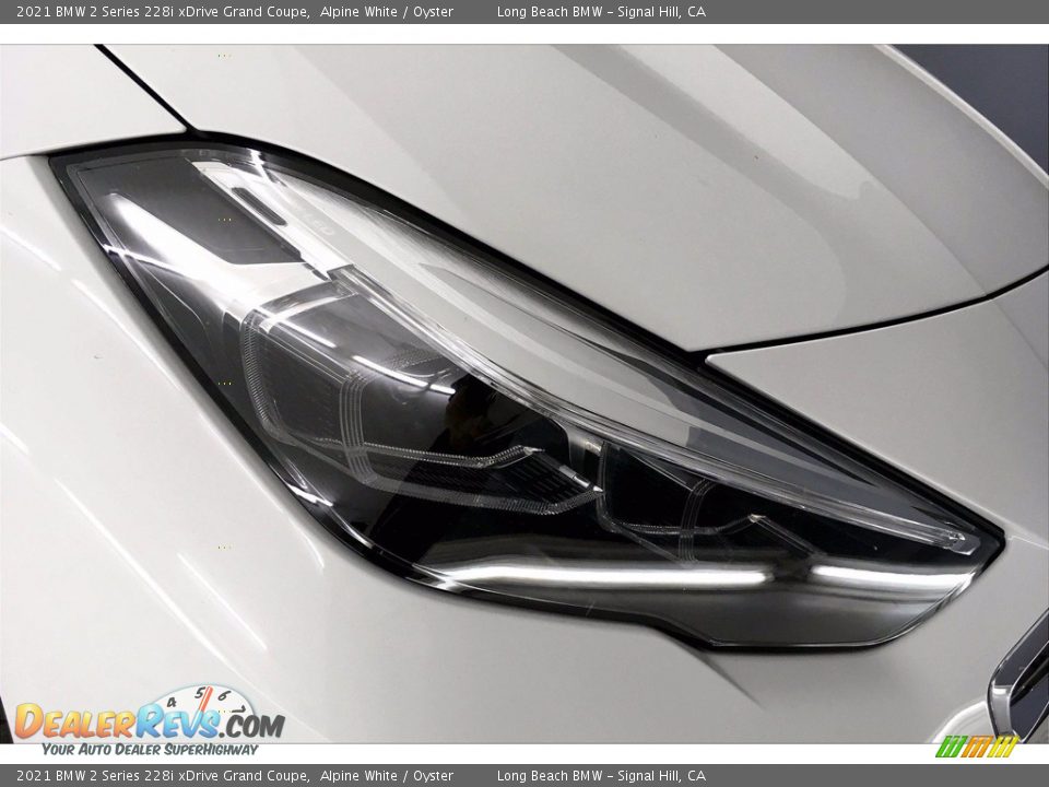 2021 BMW 2 Series 228i xDrive Grand Coupe Alpine White / Oyster Photo #14