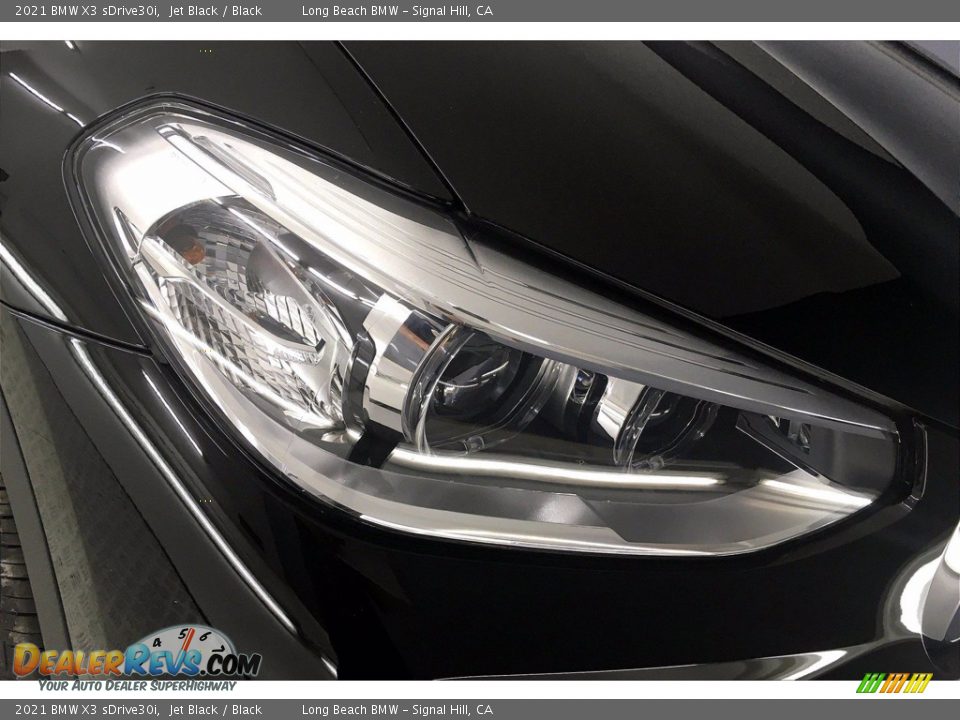 2021 BMW X3 sDrive30i Jet Black / Black Photo #14