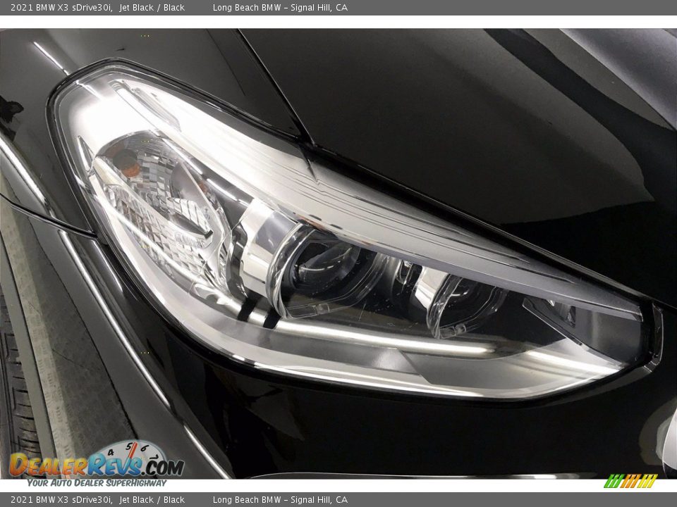 2021 BMW X3 sDrive30i Jet Black / Black Photo #14