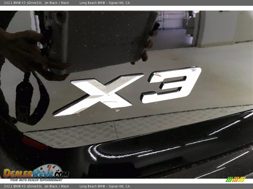 2021 BMW X3 sDrive30i Jet Black / Black Photo #16