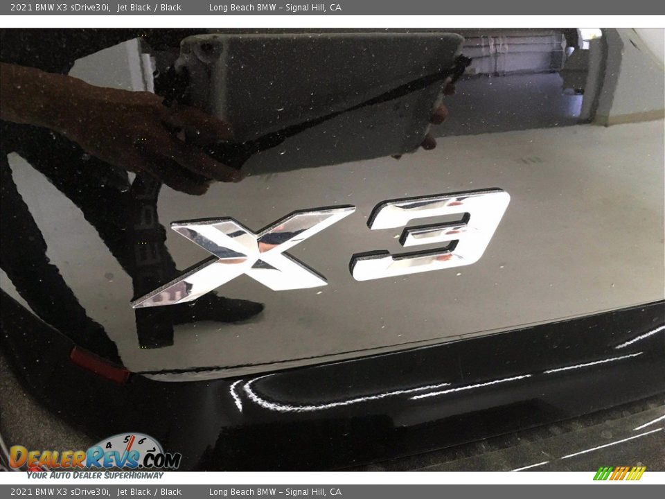 2021 BMW X3 sDrive30i Jet Black / Black Photo #16