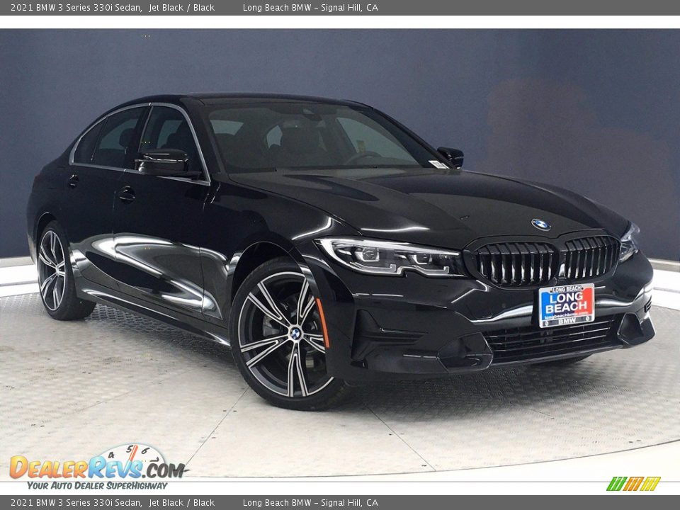 2021 BMW 3 Series 330i Sedan Jet Black / Black Photo #19