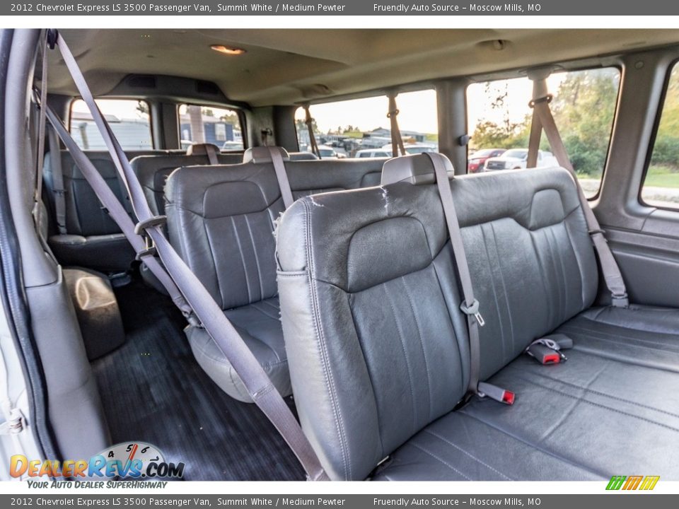 2012 Chevrolet Express LS 3500 Passenger Van Summit White / Medium Pewter Photo #23