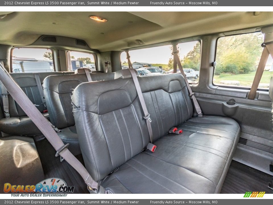 2012 Chevrolet Express LS 3500 Passenger Van Summit White / Medium Pewter Photo #24