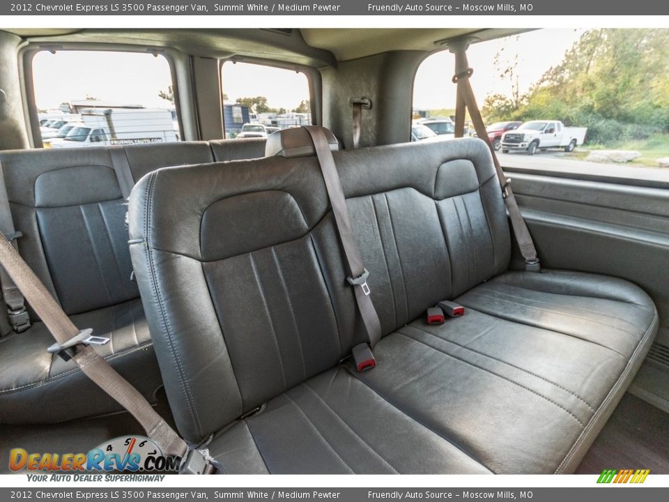 2012 Chevrolet Express LS 3500 Passenger Van Summit White / Medium Pewter Photo #25