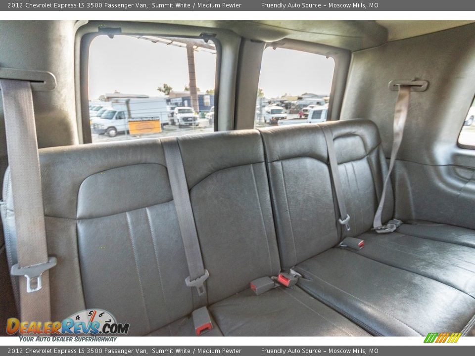 2012 Chevrolet Express LS 3500 Passenger Van Summit White / Medium Pewter Photo #26