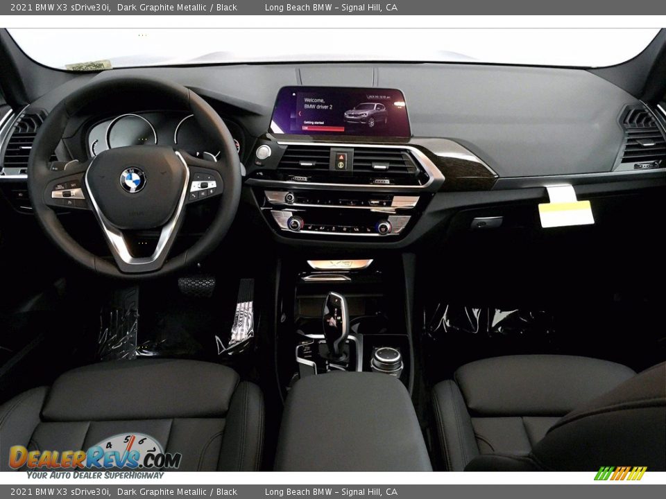 2021 BMW X3 sDrive30i Dark Graphite Metallic / Black Photo #5