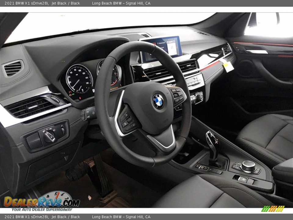 2021 BMW X1 sDrive28i Jet Black / Black Photo #7