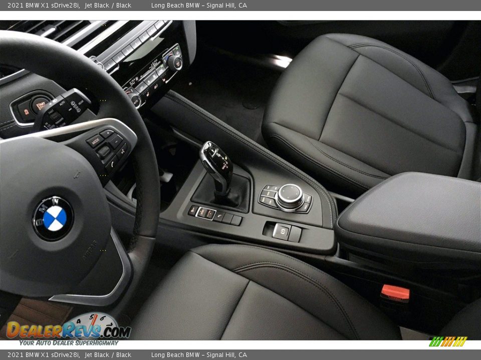 2021 BMW X1 sDrive28i Jet Black / Black Photo #8