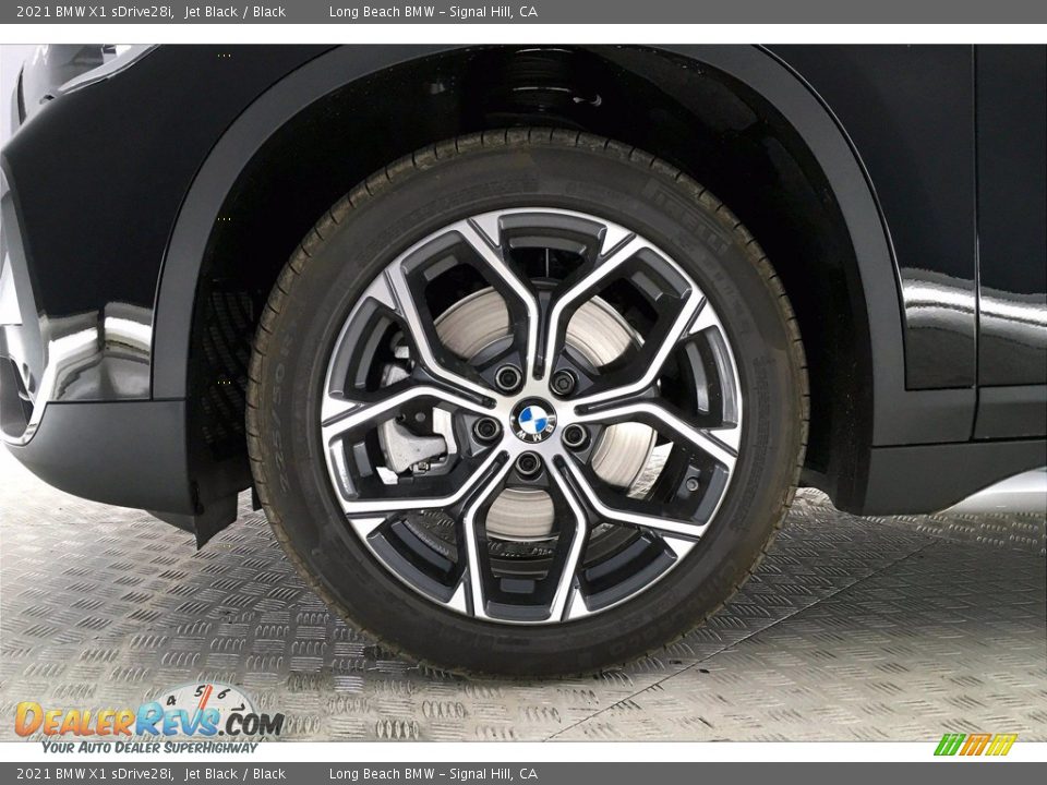 2021 BMW X1 sDrive28i Jet Black / Black Photo #12