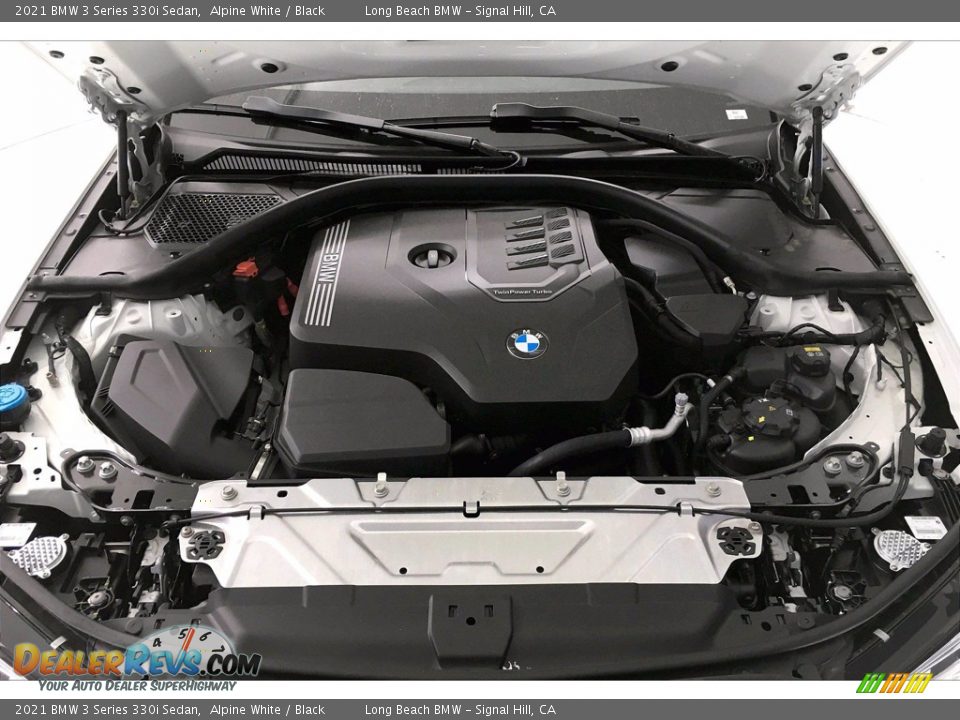 2021 BMW 3 Series 330i Sedan Alpine White / Black Photo #10