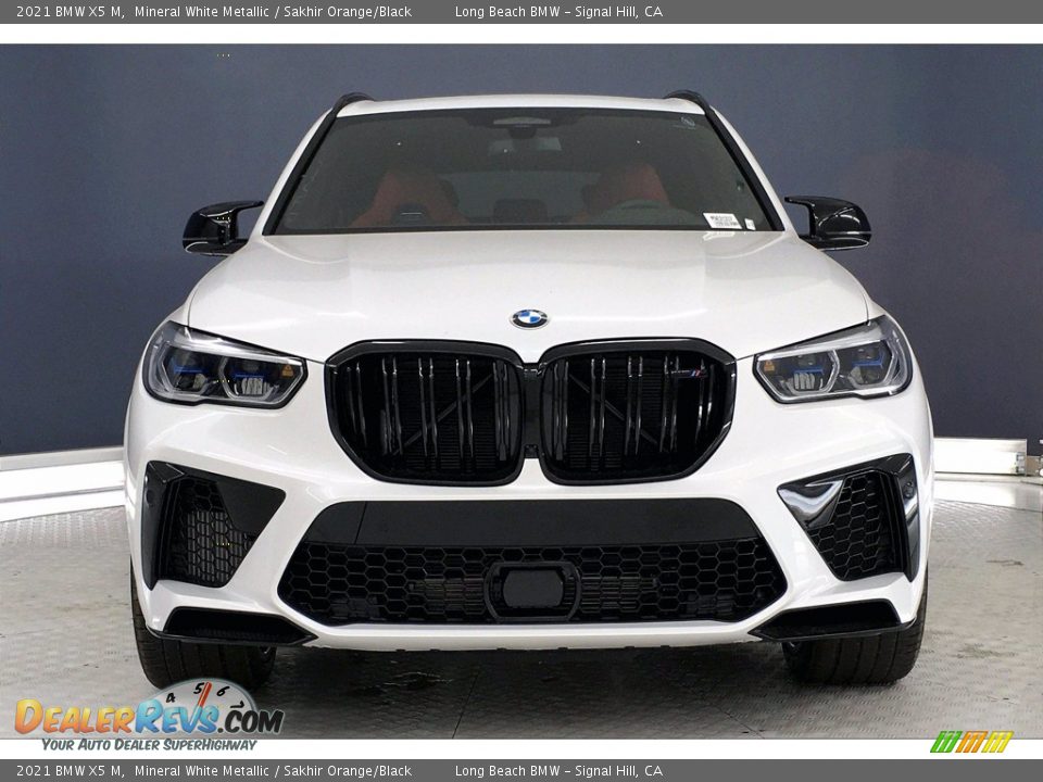 Mineral White Metallic 2021 BMW X5 M  Photo #2