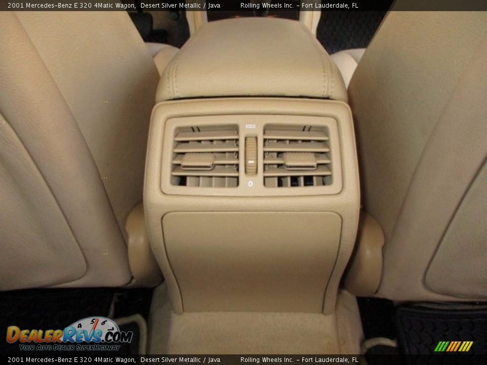 2001 Mercedes-Benz E 320 4Matic Wagon Desert Silver Metallic / Java Photo #28