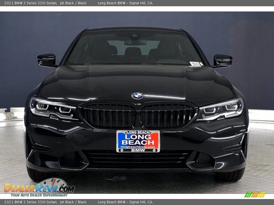 2021 BMW 3 Series 330i Sedan Jet Black / Black Photo #2