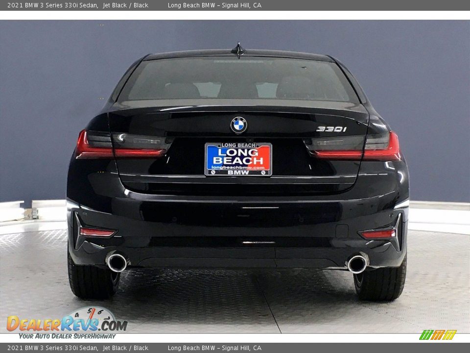 2021 BMW 3 Series 330i Sedan Jet Black / Black Photo #4