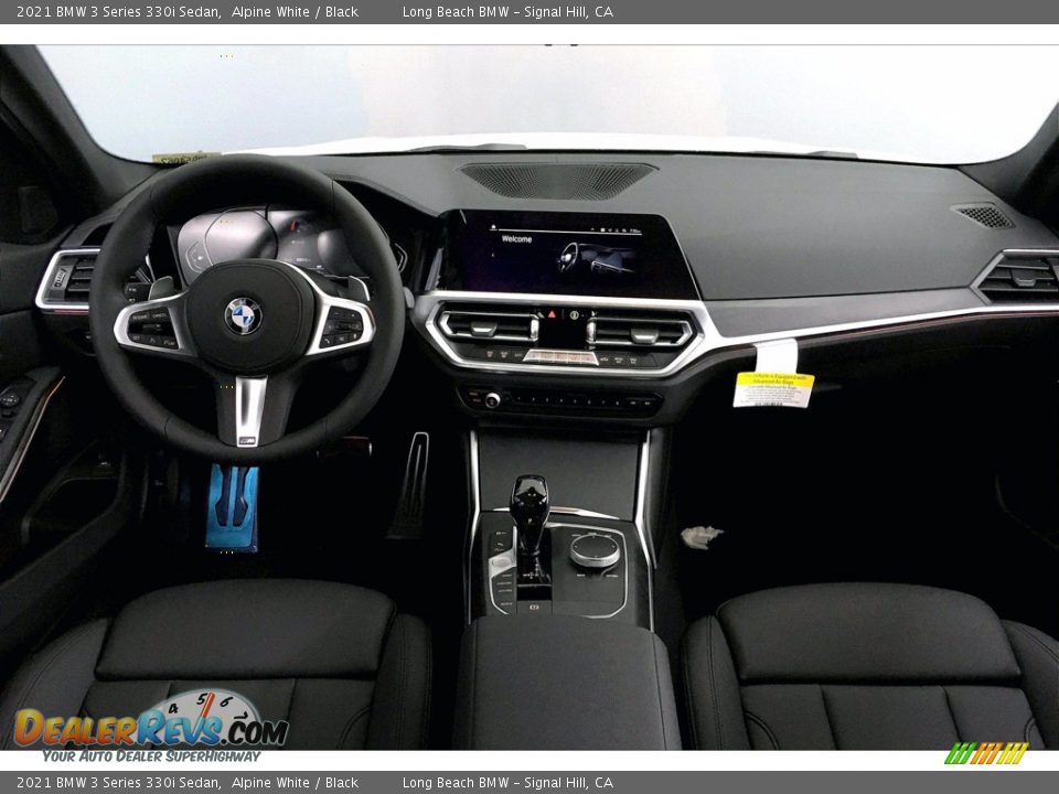 2021 BMW 3 Series 330i Sedan Alpine White / Black Photo #5