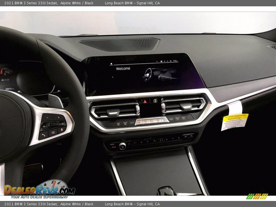 2021 BMW 3 Series 330i Sedan Alpine White / Black Photo #6