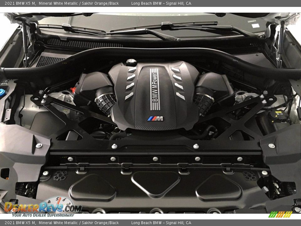 2021 BMW X5 M  4.4 Liter M TwinPower Turbocharged DOHC 32-Valve V8 Engine Photo #10