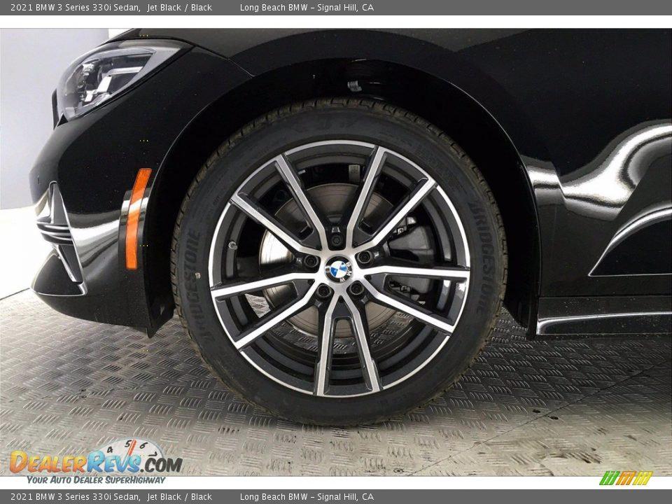 2021 BMW 3 Series 330i Sedan Jet Black / Black Photo #12