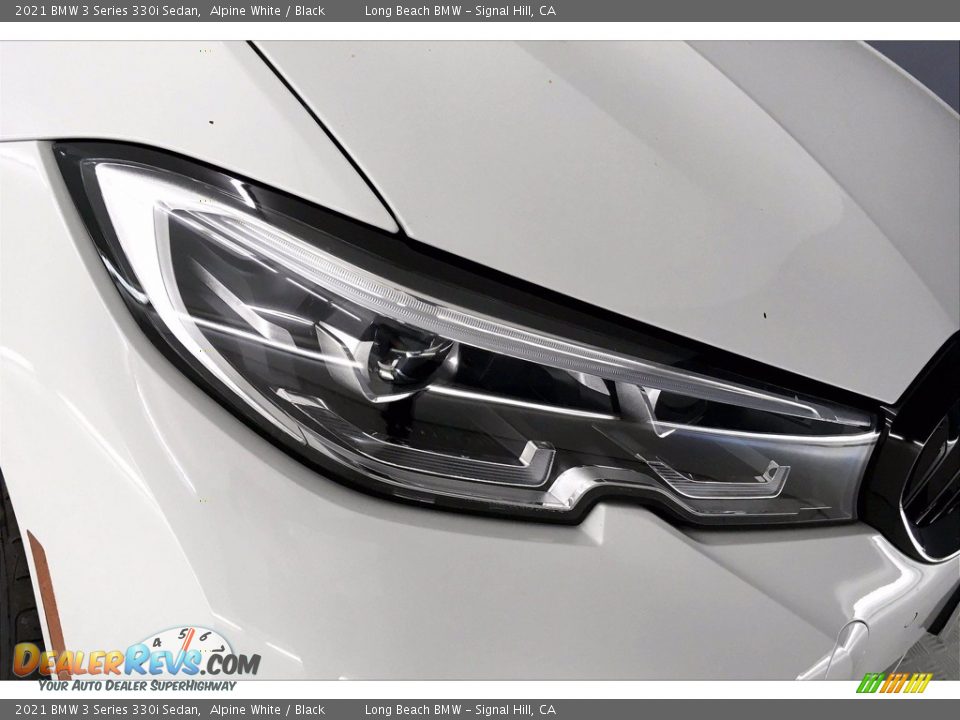 2021 BMW 3 Series 330i Sedan Alpine White / Black Photo #14