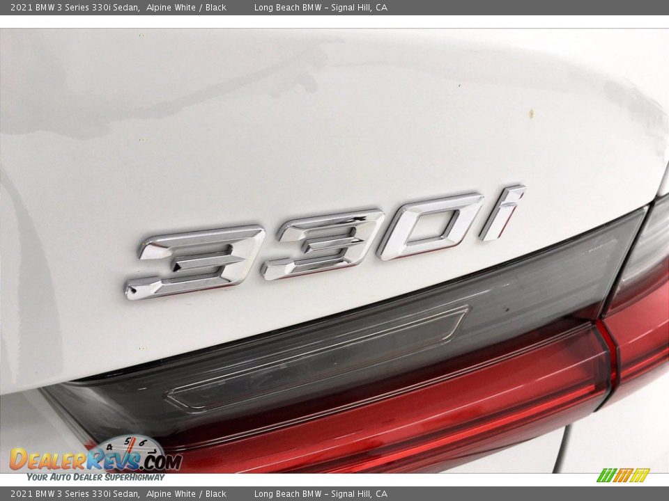 2021 BMW 3 Series 330i Sedan Alpine White / Black Photo #16