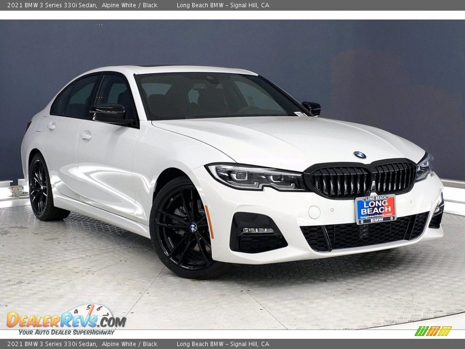 2021 BMW 3 Series 330i Sedan Alpine White / Black Photo #19