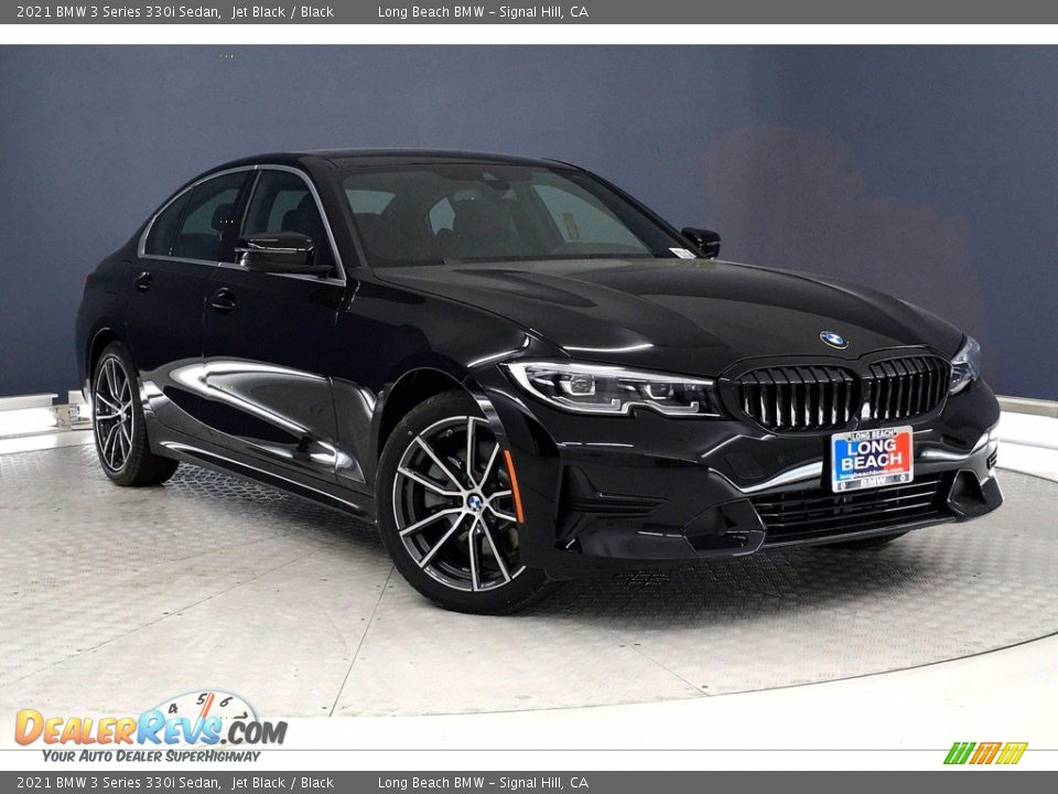 2021 BMW 3 Series 330i Sedan Jet Black / Black Photo #19