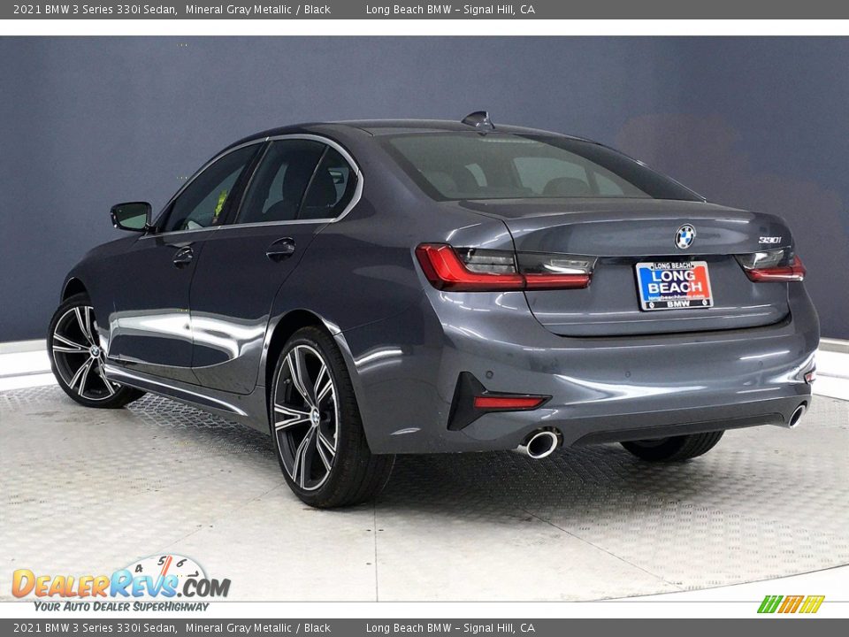 2021 BMW 3 Series 330i Sedan Mineral Gray Metallic / Black Photo #3