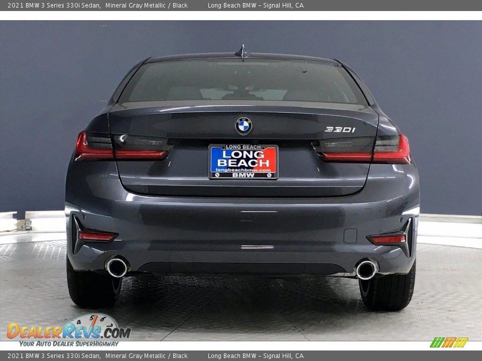 2021 BMW 3 Series 330i Sedan Mineral Gray Metallic / Black Photo #4