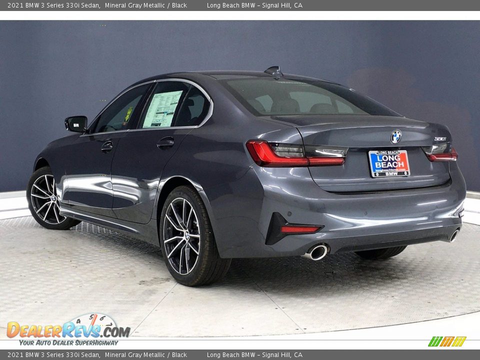 2021 BMW 3 Series 330i Sedan Mineral Gray Metallic / Black Photo #3