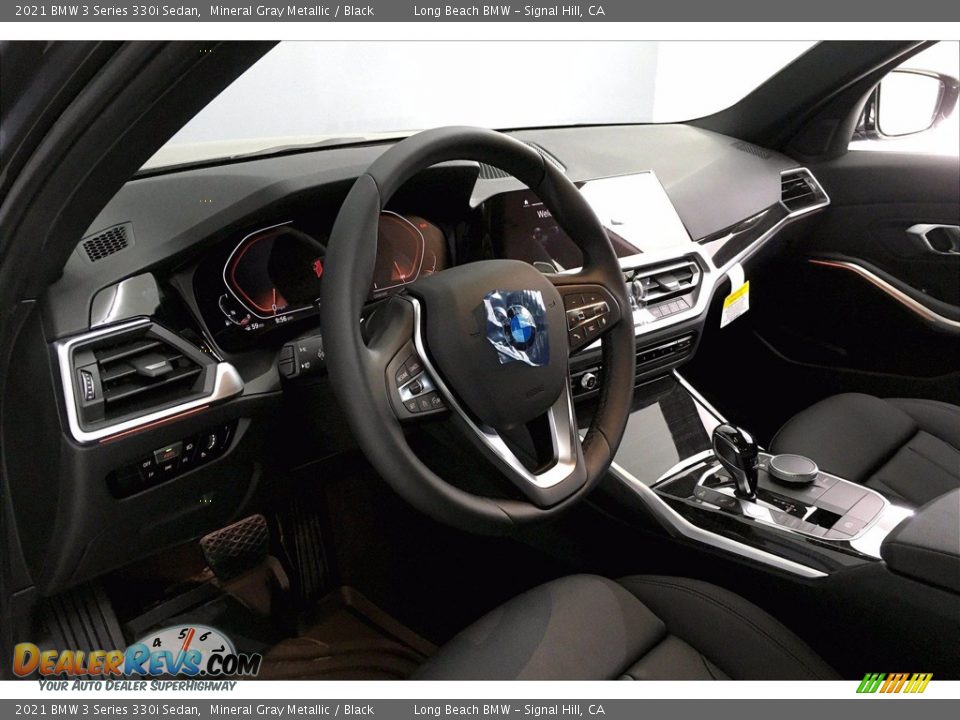 2021 BMW 3 Series 330i Sedan Mineral Gray Metallic / Black Photo #7