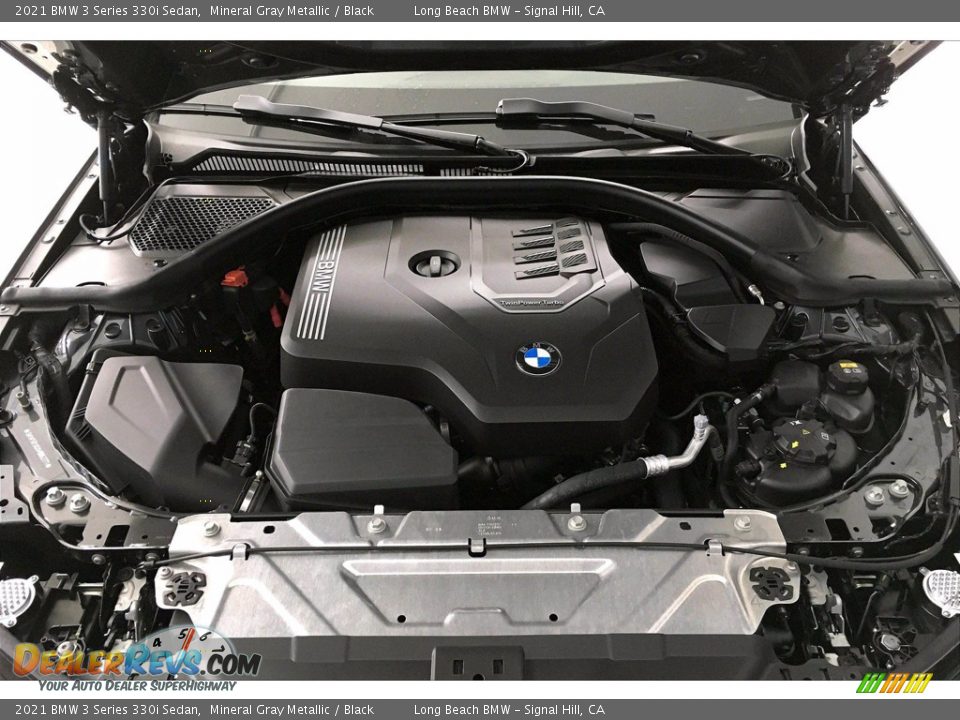 2021 BMW 3 Series 330i Sedan Mineral Gray Metallic / Black Photo #10