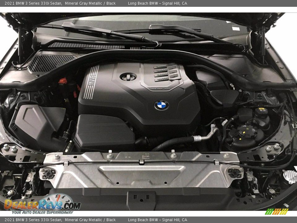 2021 BMW 3 Series 330i Sedan Mineral Gray Metallic / Black Photo #10