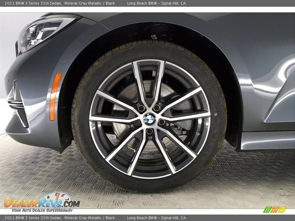 2021 BMW 3 Series 330i Sedan Mineral Gray Metallic / Black Photo #12