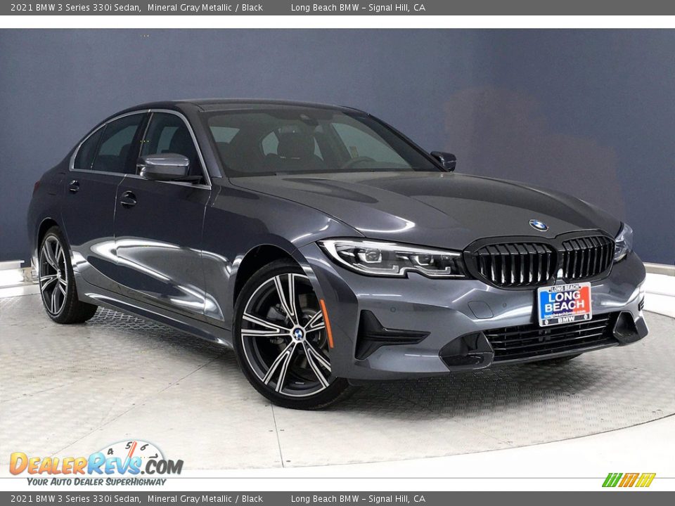2021 BMW 3 Series 330i Sedan Mineral Gray Metallic / Black Photo #19