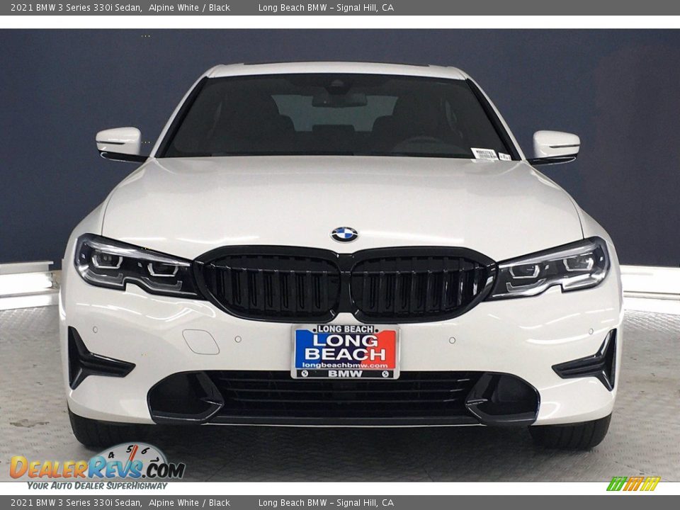 2021 BMW 3 Series 330i Sedan Alpine White / Black Photo #2