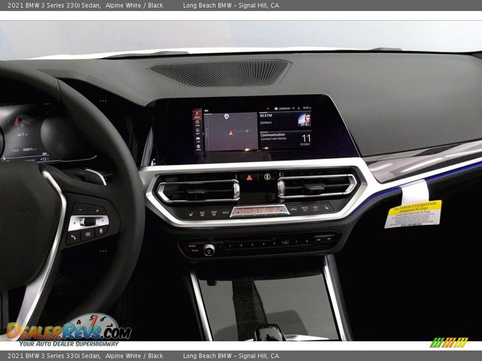 Controls of 2021 BMW 3 Series 330i Sedan Photo #6